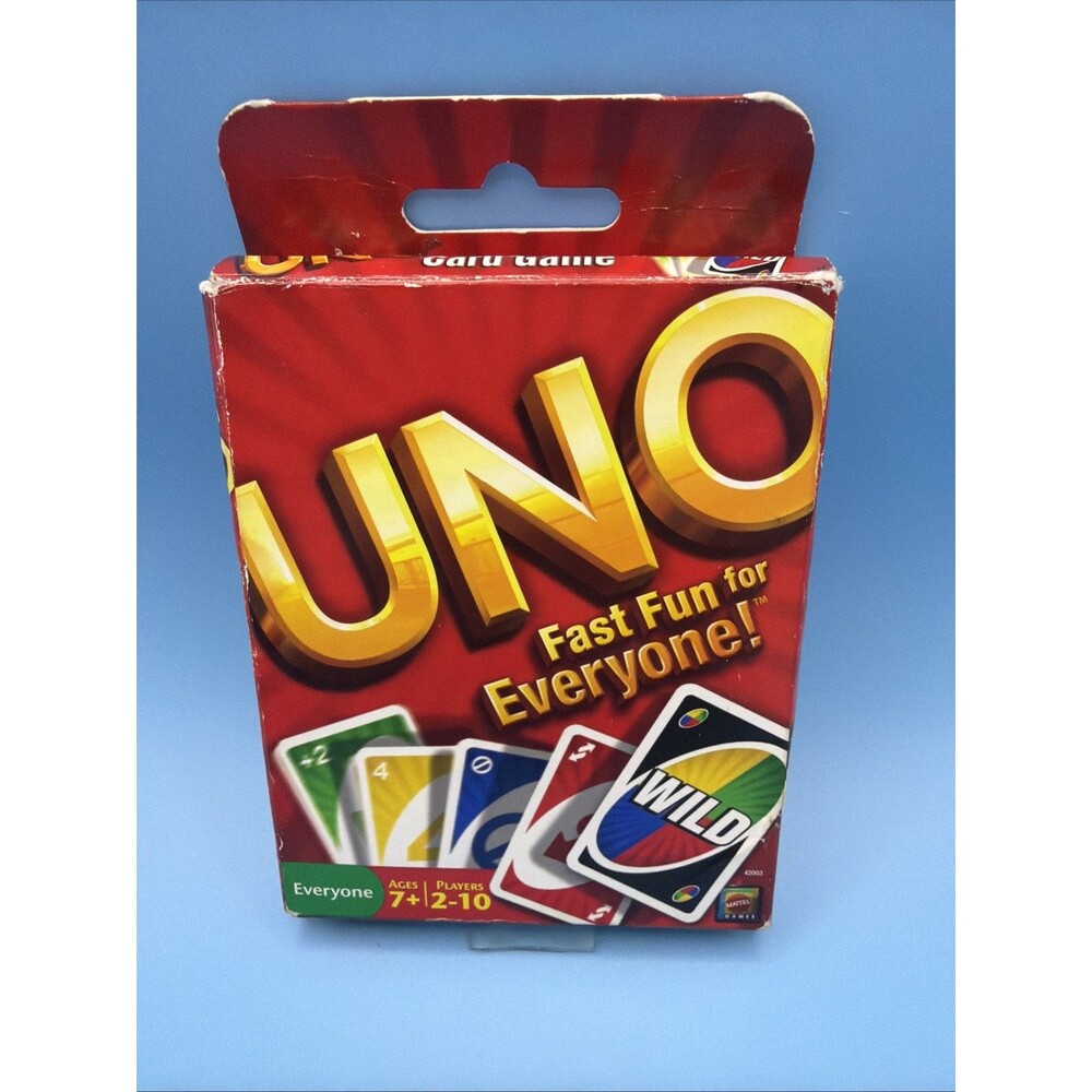 Mattel UNO Card Game 40th Anniversary Edition Great for Travel